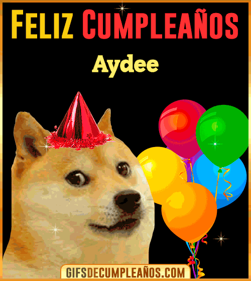 Memes de Cumpleaños Aydee