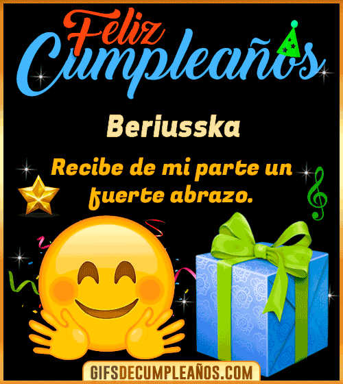 Feliz Cumpleaños gif Beriusska