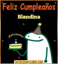 GIF Flork meme Cumpleaños Blandina