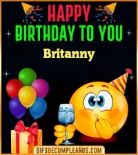 GIF GiF Happy Birthday To You Britanny