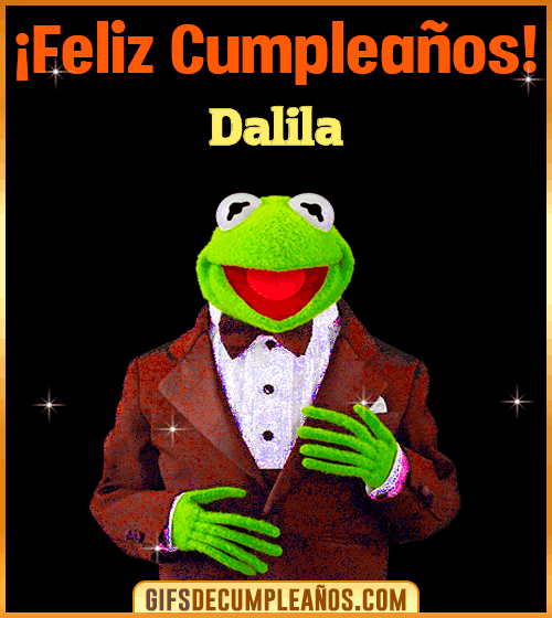 Meme feliz cumpleaños Dalila