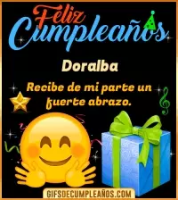 Feliz Cumpleaños gif Doralba