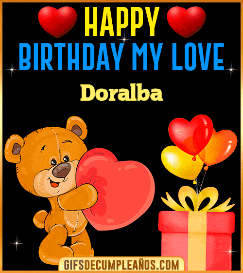 Gif Happy Birthday My Love Doralba