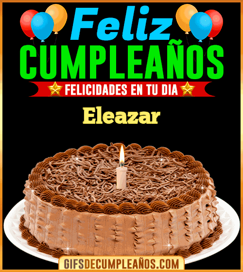 Felicidades en tu día Eleazar
