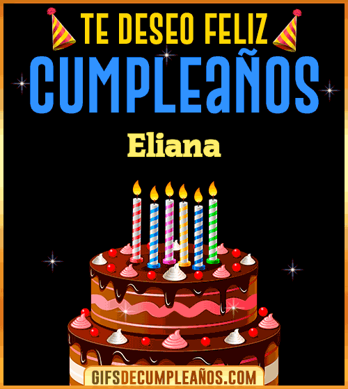 Te deseo Feliz Cumpleaños Eliana
