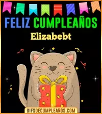 GIF Feliz Cumpleaños Elizabebt