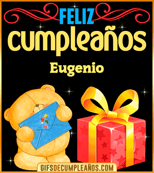 Tarjetas animadas de cumpleaños Eugenio