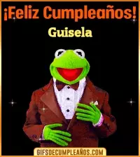 Meme feliz cumpleaños Guisela