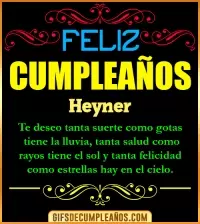 GIF Frases de Cumpleaños Heyner