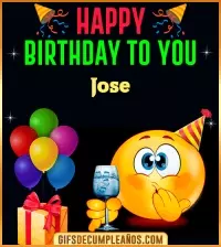 GIF GiF Happy Birthday To You Jose
