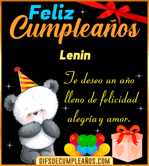 Te deseo un feliz cumpleaños Lenin