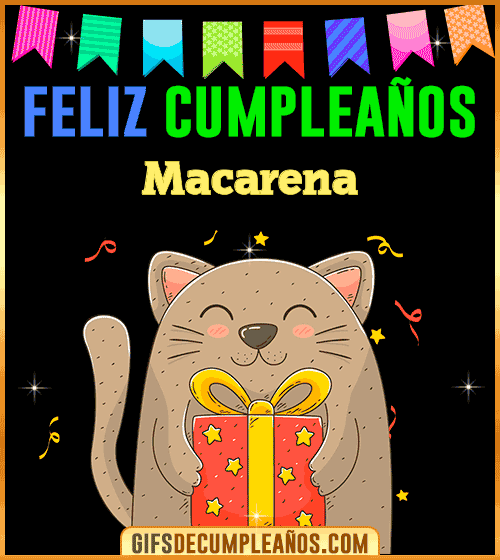 Feliz Cumpleaños Macarena