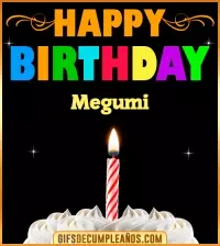 GIF GiF Happy Birthday Megumi
