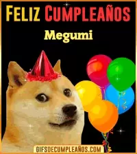 Memes de Cumpleaños Megumi