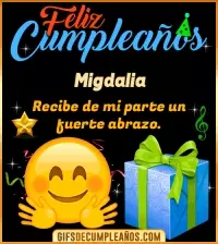 Feliz Cumpleaños gif Migdalia