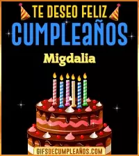 Te deseo Feliz Cumpleaños Migdalia