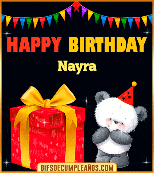 Happy Birthday Nayra