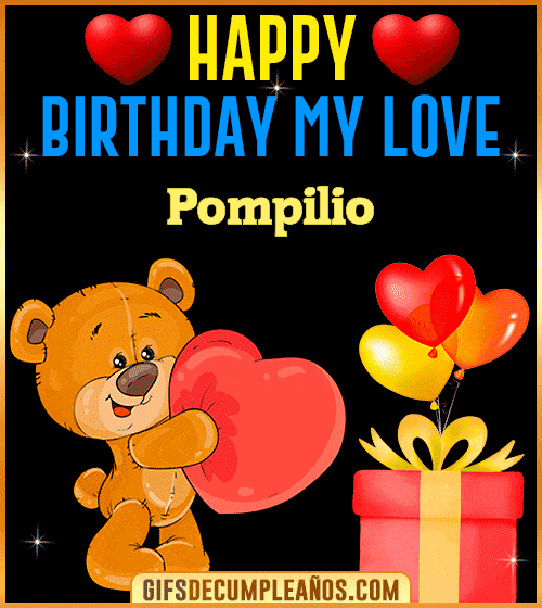 Gif Happy Birthday My Love Pompilio