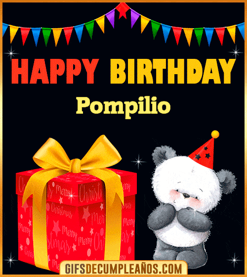 Happy Birthday Pompilio