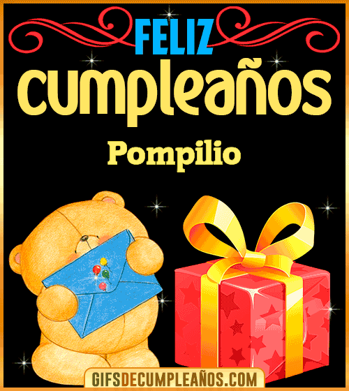 Tarjetas animadas de cumpleaños Pompilio