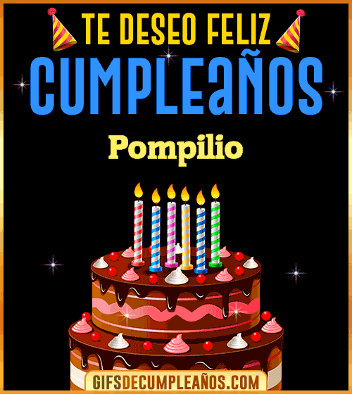 Te deseo Feliz Cumpleaños Pompilio