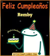 Flork meme Cumpleaños Remby