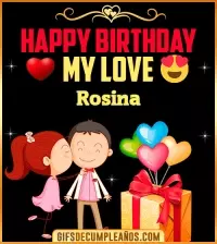 GIF Happy Birthday Love Kiss gif Rosina