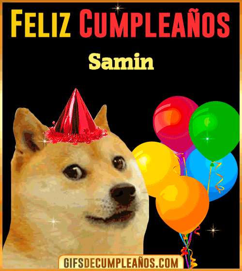 Memes de Cumpleaños Samin