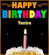GIF GiF Happy Birthday Yanira