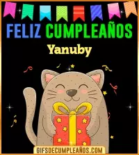GIF Feliz Cumpleaños Yanuby