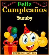 GIF Gif de Feliz Cumpleaños Yanuby