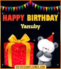 GIF Happy Birthday Yanuby