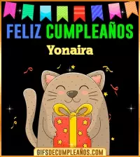 GIF Feliz Cumpleaños Yonaira