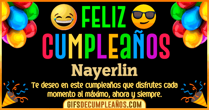 Feliz Cumpleaños Nayerlin